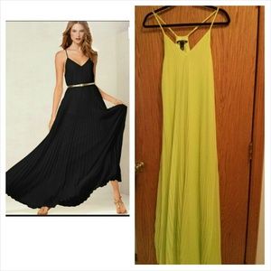 Lime green Victoria's Secret maxi dress