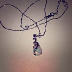 Opal necklace