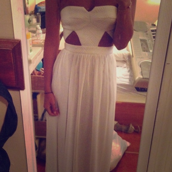 White dress
