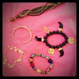 5 bracelets - sold together or separate