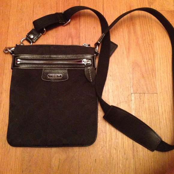 Genuine coach logo crossbody
