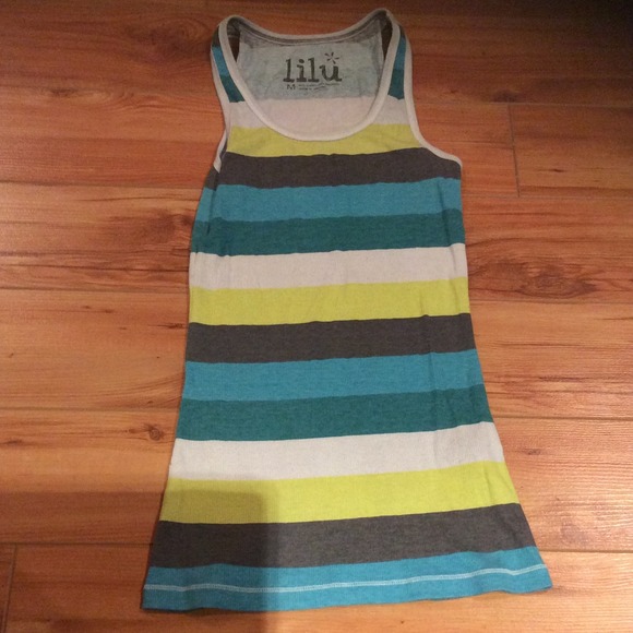 Striped tank top