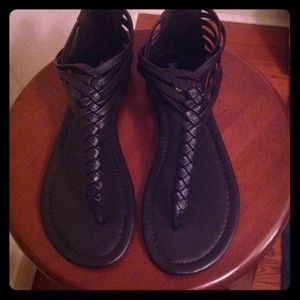 Michael Antonio braided sandals