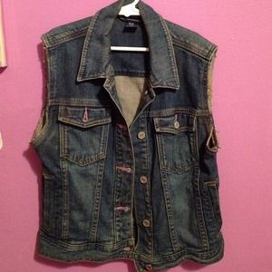 Gap kids jean vest