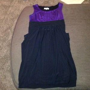 Purple and black dress 💜