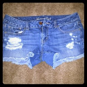 American Eagle denim shorts size 10