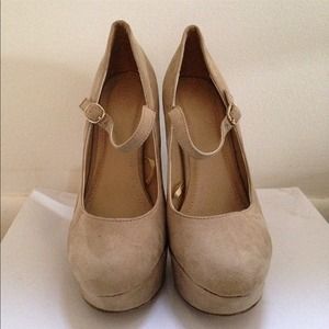 Forever 21 suede Mary Janes