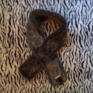 Faux scarf
