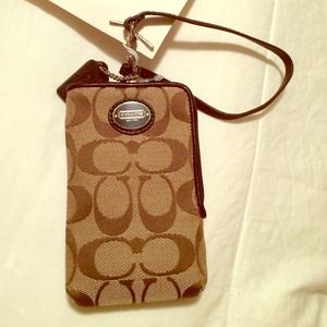 Coach Wristlet