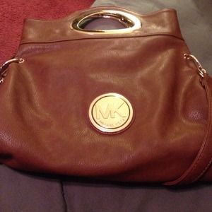Big brown Michael kors purse