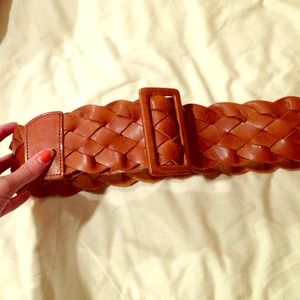 Hollister brown genuine leather belt, Size xs/sm