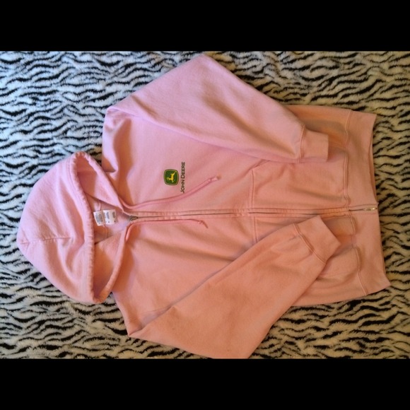 John Deere zip up hoodie