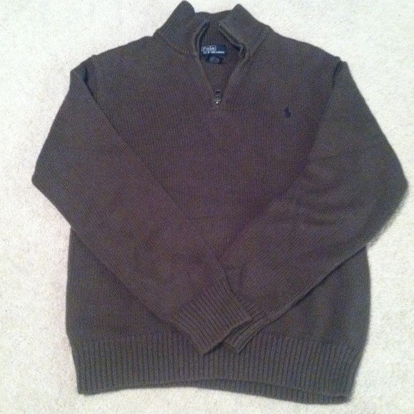 Polo Ralph Lauren olive green pullover sweater M