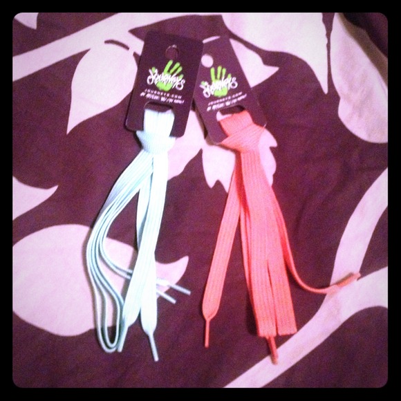 Journeys colored shoe laces
