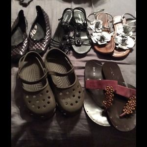 Size 8 shoes in good condition will bundle