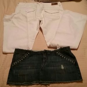 Skirt and jeans bundle for @briansgirl1