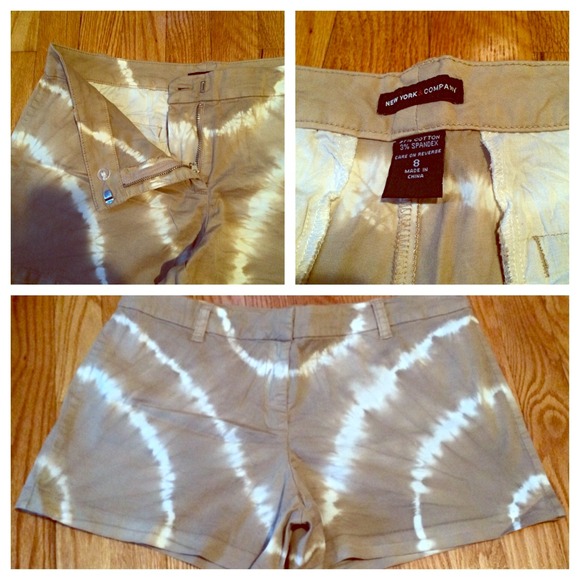 ⭐️Reduced⭐️NY&Co. Size 8 tie-dye pattern shorts
