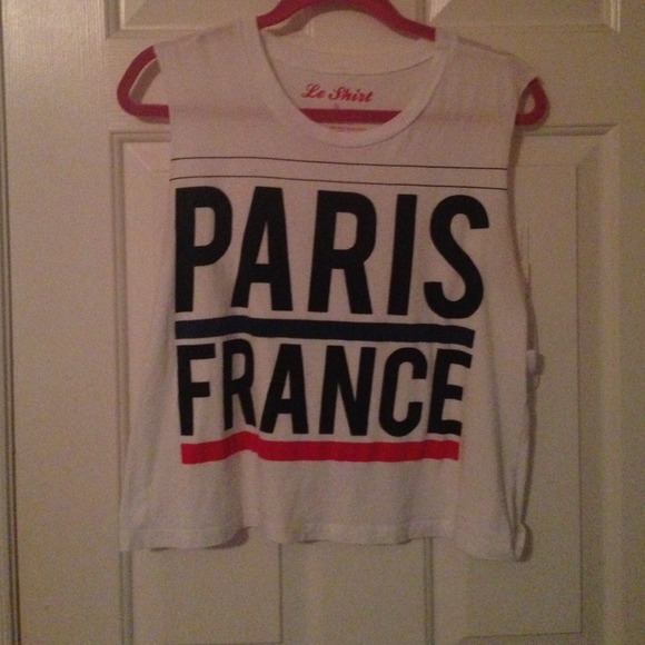 Paris France shirt Urban Outfitters