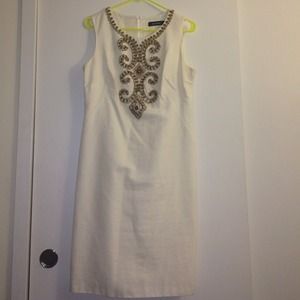 Off white dress