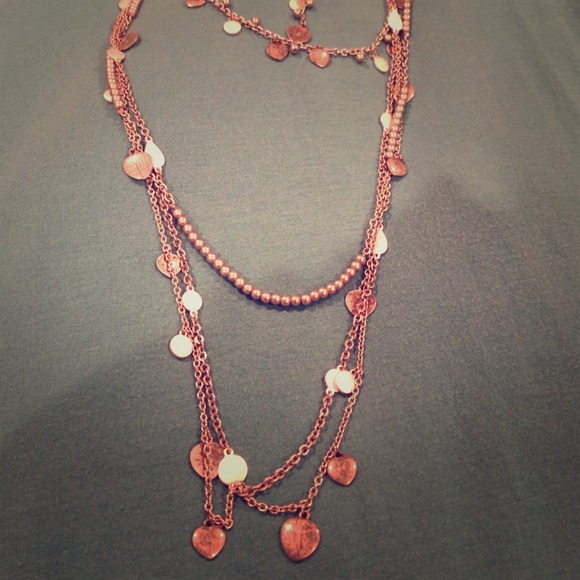 Silver 3-in-1 necklace!