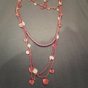 Silver 3-in-1 necklace!