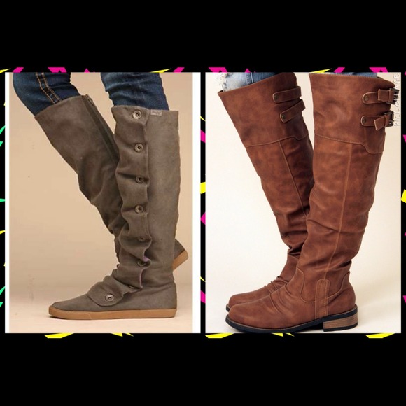 Knee high boots