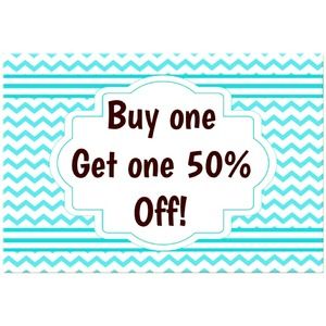 EVERYTHING IN MY CLOSET IS BOGO 50% OFF!