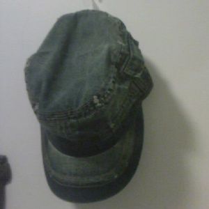Real jean hat with mini pocket