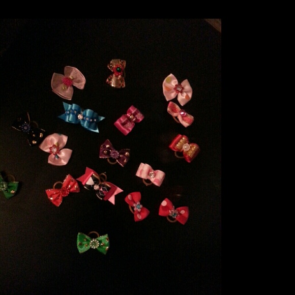 DOGGY LOVERS HAIR BOWS!!