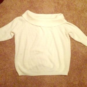 Cream sweater
