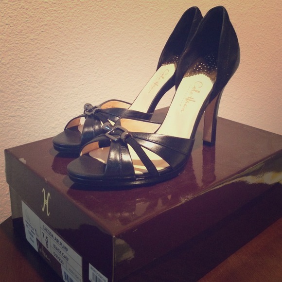Cole Haan Black High Heels - Picture 1 of 4