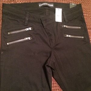 Black skinny jeans. Express. Size 8. Never use.