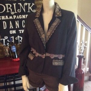 Embroiled Blazer!