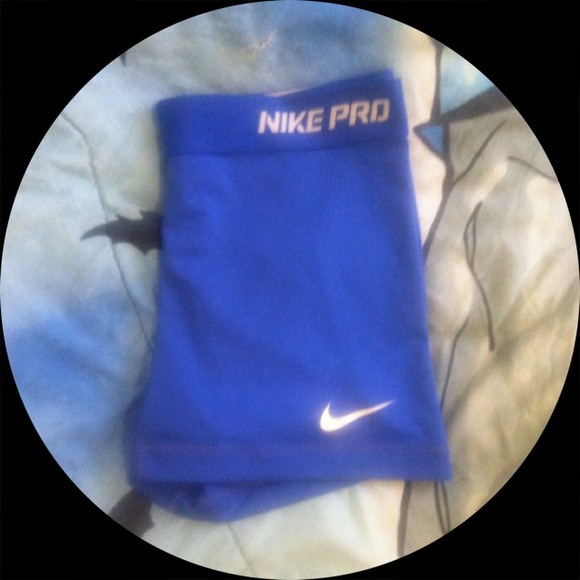 Blue nike pro spandex
