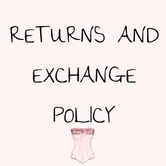 Important please read POLICY FOR MY CLOSET
