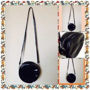 Vintage faux round cross body BAG H&M.