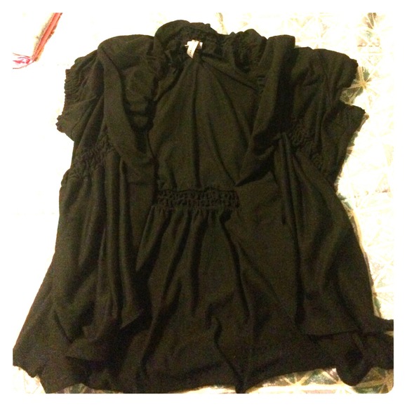 Black shawl