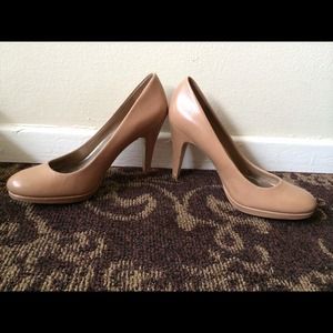 Nude Franco Sarto Heels