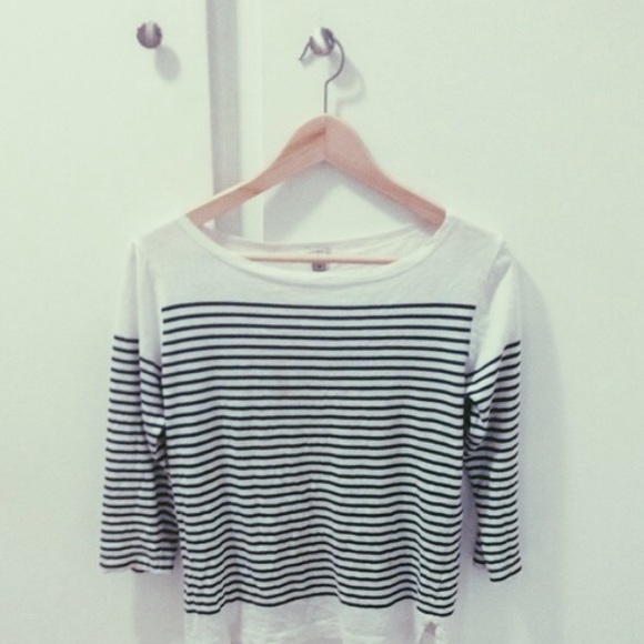 J. Crew Striped Top - Picture 3 of 3