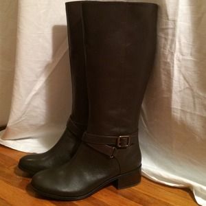 BRAND NEW Ann Taylor Beckett Leather Riding Boots