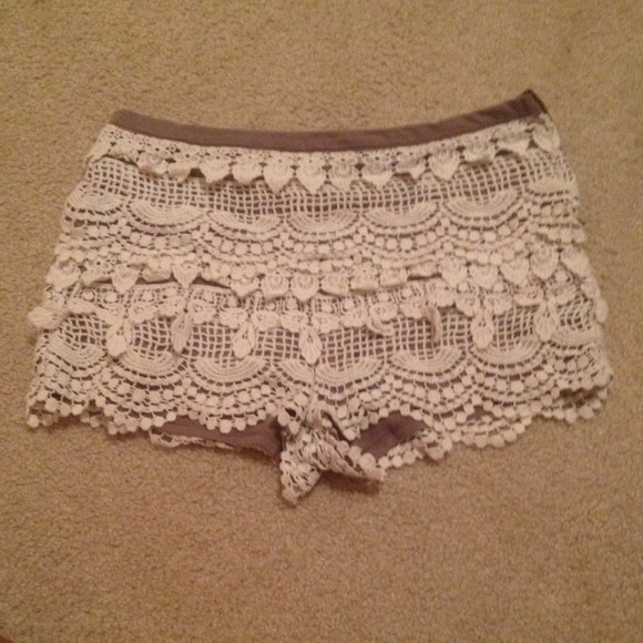 GB crochet shorts