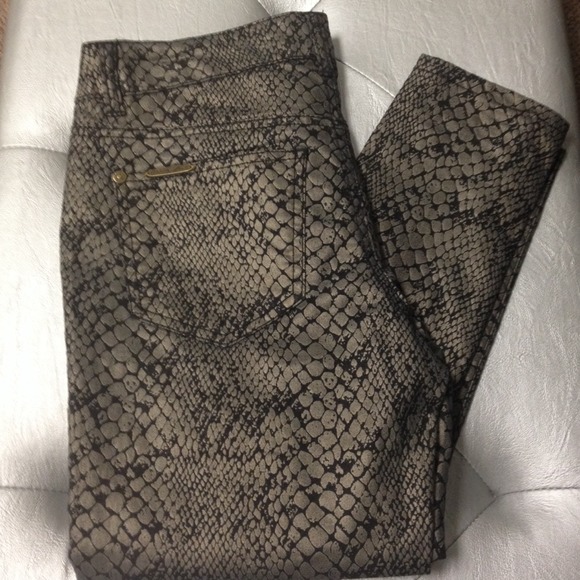 Celebrity Pink Denim - Gold Celebrity Pink Snakeskin Jeans