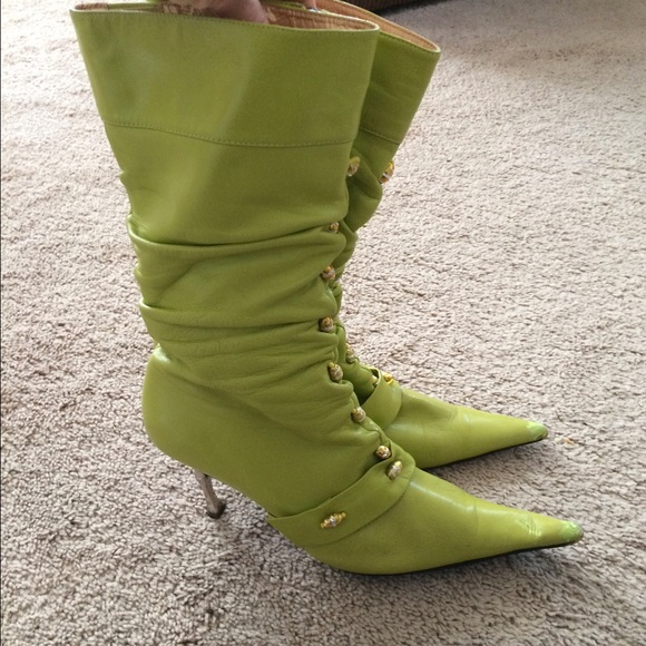 Leather jacket with real fur - Picture 2 of 2