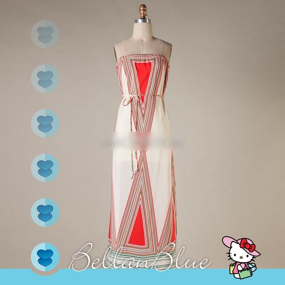 🆕 The CASSIE maxi dress - TOMATO RED - Picture 3 of 4