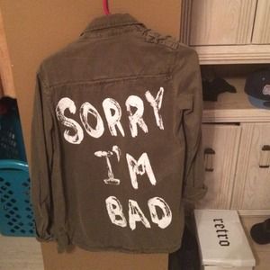 oversized army jacket