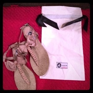 Lanvin Espadrille Sandals