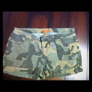 Camo shorts
