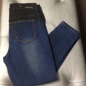 Dollhouse Black 'N' Blue Jeans