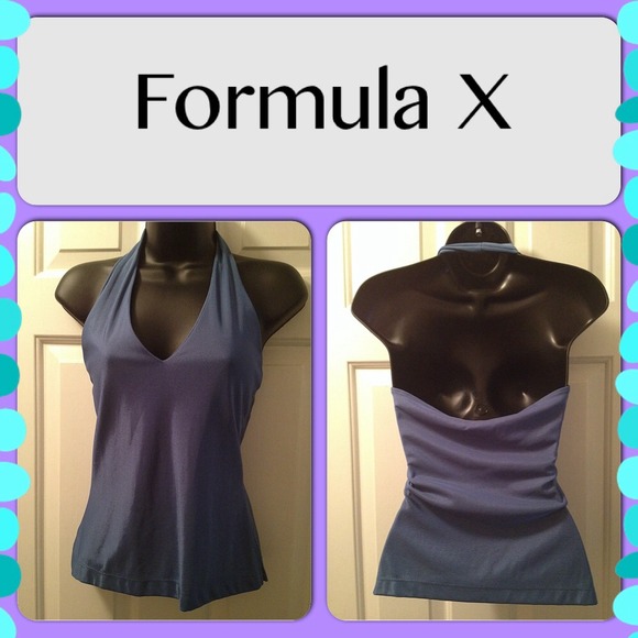 Sexy Indigo Halter Top