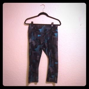 Fun Capri Reebok yoga pants